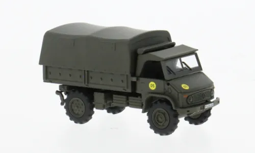 Schuco Mercedes Unimog 404 S, oliv, Bundeswehr, 1:87, Discount