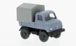 Wiking Mercedes Unimog U 411, blau/grau, 1956, 1:160, Discount