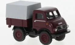 Wiking Mercedes Unimog U402, dunkelrot, 1953, 1:87, Discount