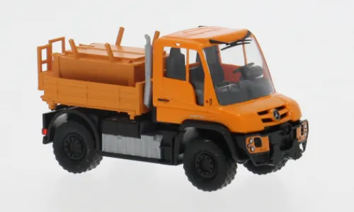 Busch Mercedes Unimog U430, orange, 2013, 1:87, New