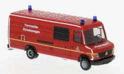 Herpa Mercedes Vario Kasten, Berliner Feuerwehr/Fernmeldeeinsatzwagen, 1:87, Discount