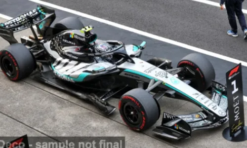 Minichamps Mercedes W17, Formel 1, GP Japan, 2026, Mercedes AMG Petronas F1 Team, #12, K.Antonelli, 1:43, Hot