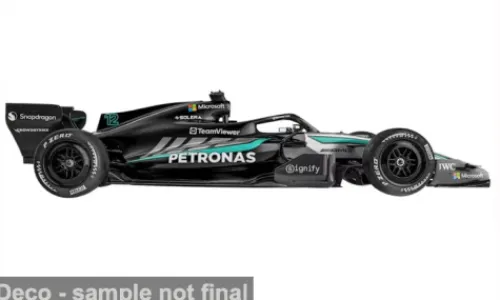 Bburago Mercedes W17, Formel 1, 2026, #63, G.Russell, 1:64, Outlet