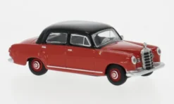 Schuco Mercedes 180 (W120), rot/schwarz, 1:64, Hot