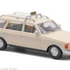 Busch Mercedes W123 T-Modell, 1977, Taxi, 1:87, New