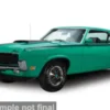 IXO America Mercury Cougar Eliminator 428 CJ, grün/schwarz, 1970, 1:43, Hot