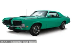 IXO America Mercury Cougar Eliminator 428 CJ, grün/schwarz, 1970, 1:43, Hot