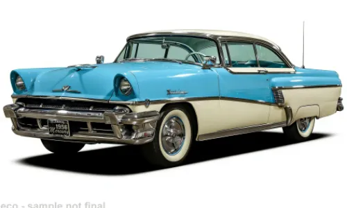 Sun Star Mercury MontClair Hardtop, blau/beige, 1956, 1:18, Hot