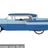 Oxford Mercury Turnpike, blau/hellblau, 1957, 1:87, Best