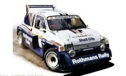 Sun Star MG Metro 6R4, Donegal International Rally, 1986, #1, B.Coleman/R.Morgan, 1:18, Clearance