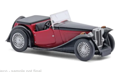 Busch MG Midget TC, rot/schwarz, 1945, 1:87, Sale
