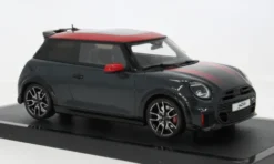 Ottomobile Mini Cooper JCW, schwarz/rot, 2024, 1:18,