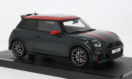 Ottomobile Mini Cooper JCW, schwarz/rot, 2024, 1:18,
