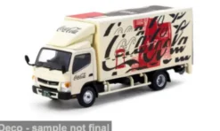 Tarmac Works Mitsubishi Fuso Canter, Coca Cola, 1:64, New