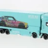 Tarmac Works Mitsubishi Fuso Super Great, türkis, 1:64, New