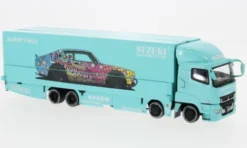 Tarmac Works Mitsubishi Fuso Super Great, türkis, 1:64, New