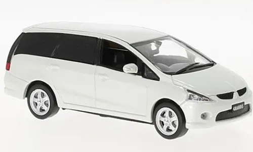 First 43 Models Mitsubishi Grandis, weiss, 2003, 1:43, Hot