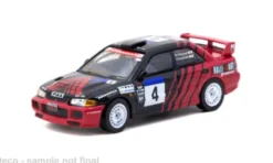 Tarmac Works Mitsubishi Lancer EVO III, Rallye China, 1998, #4, Y.Kataoka, 1:64, Online