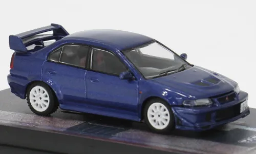 Tarmac Works Mitsubishi Lancer Evolution VI, blau, 1:64, Discount