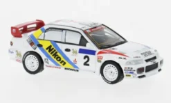 Tarmac Works Mitsubishi Lancer Evolution III, Rally Hong Kong-Peking, 1:64, New