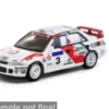 Tarmac Works Mitsubishi Lancer Evolution II, Rally Hong Kong-Peking, 1994, #3, K.Eriksson/S.Parmander, 1:64, Hot