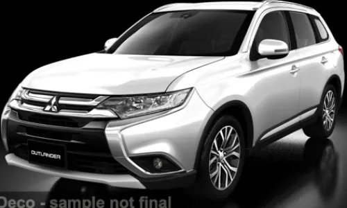 Vitesse Mitsubishi Outlander, weiss, 2018, 1:43, Outlet