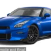 Maisto Nissan GT-R, blau, 2025, 1:24,