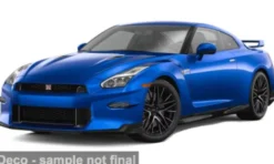 Maisto Nissan GT-R, blau, 2025, 1:24,