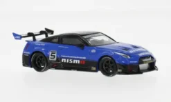 Mini GT Nissan GTR R-35, blau/schwarz, 2025, 1:64, Hot