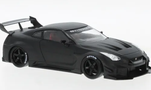 IXO Nissan 35GT-RR LB-Silhouette WORKS GT, schwarz, 2019, 1:43, New