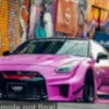 Solido Nissan GT-R (R35), pink, 2025, 1:18, Sale