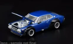 Pop Race Nissan Laurel C130, blau, 1:64, Sale