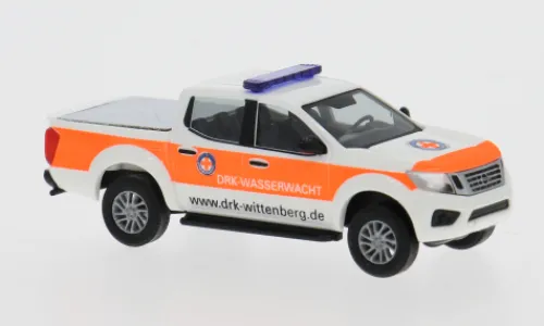 Busch Nissan Navara D231, 2015, DRK Wasserwacht Wittenberg, 1:87, Clearance