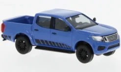 Busch Nissan Navara N-Guard, blau, 2015, 1:87, Best