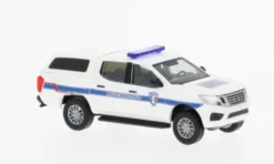 Busch Nissan Navara, 2015, Polizei (F), 1:87, Hot