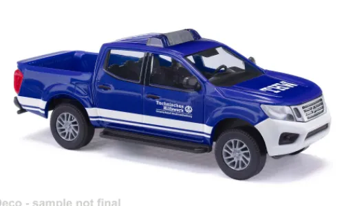 Busch Nissan Navara, 2015, THW Neubrandenburg, 1:87, Online