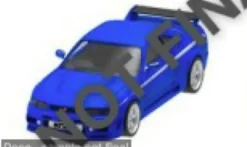 Majorette Nissan Nismo 400R, blau, 1996, 1:64, New