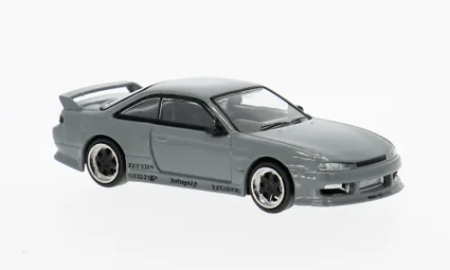 Tarmac Works Nissan Silvia (S14), grau, 1:64, New
