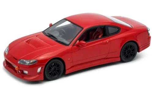 Welly Nissan Silvia (S15) Tuning, rot, 1:24, Clearance