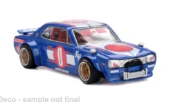 Mini GT Nissan Skyline GT-R (KPGC10), blau/Dekor, 1969, 1:64, Sale
