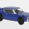 Tarmac Works Nissan Skyline 2000 GT-R (KPGC110), blau, 1974, 1:64, Online