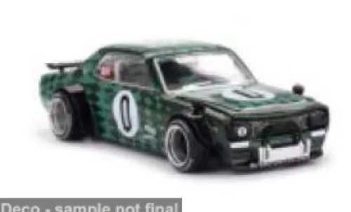 Mini GT Nissan Skyline GT-R (KPGC10), grün, 1969, 1:64, Outlet