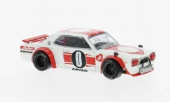 Mini GT Nissan Skyline GT-R (KPGC10), weiss/rot, 1969, 1:64, Online