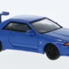 Lang Feng Model Nissan Skyline GT-R (R32), blau, 1:87,