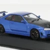 Solido Nissan Skyline GT-R (R34), blau, 1:43,