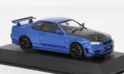 Solido Nissan Skyline GT-R (R34), blau, 1:43,