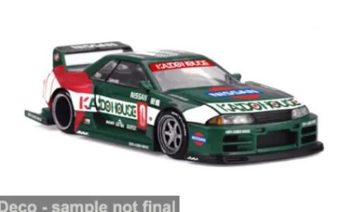 Mini GT Nissan Skyline GTR (R32), schwarz, 1989, 1:64, Hot