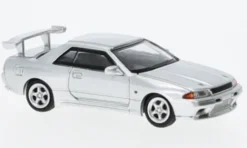 Lang Feng Model Nissan Skyline GT-R (R32), silber, 1:87, Discount