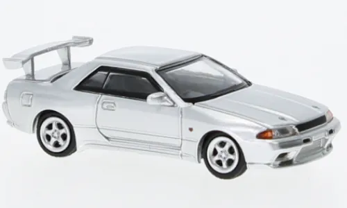 Lang Feng Model Nissan Skyline GT-R (R32), silber, 1:87, Discount