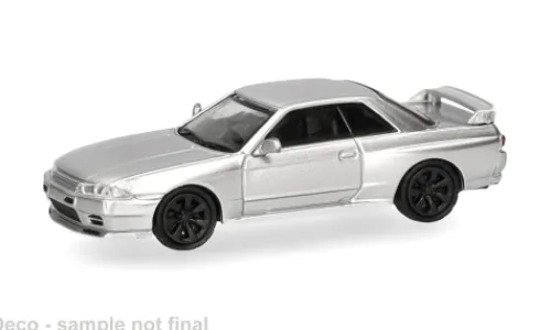 Micro City 87 Nissan Skyline GTR (R32), silber, 1:87, Hot